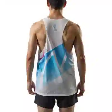 音速猫 上瘾跑步田径竞速无袖轻薄透气速干运动背心 男女同款