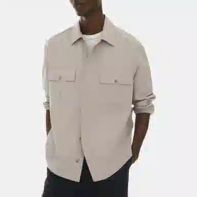 COS Casual Collar Work Shirt Long Sleeve