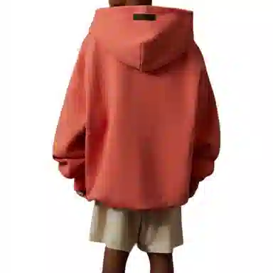 Fear of God Essentials Kids Hoodie Coral