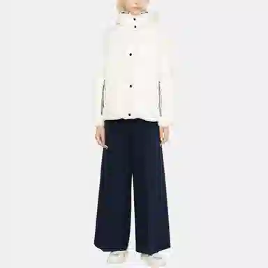 Moncler Parana SS23 Quilted Down Jacket White