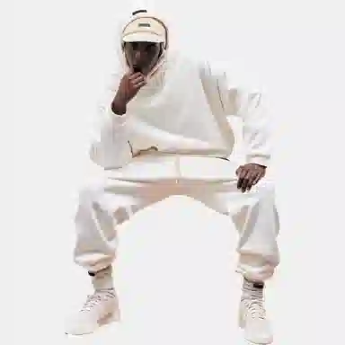 Fear of God Essentials Cloud Dancer Hoodie