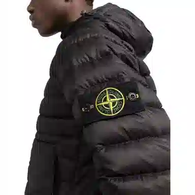 Stone Island Down Jacket Black