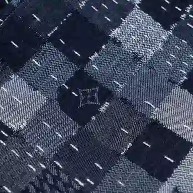 Louis Vuitton x Nigo FW25 Plaid Skate Denim Pants