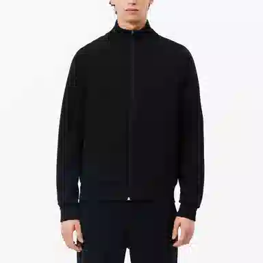 Lacoste Zip-Up Sweatshirt Black