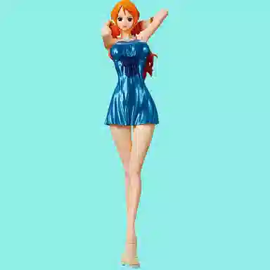 BANPRESTO blue metallic ver special ver 25cm