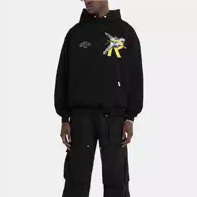 REPRESENT Hoodie Black