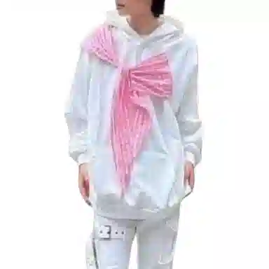 悍戈 日系文艺与学院风兼具的连帽潮流上衣卫衣 男女同款