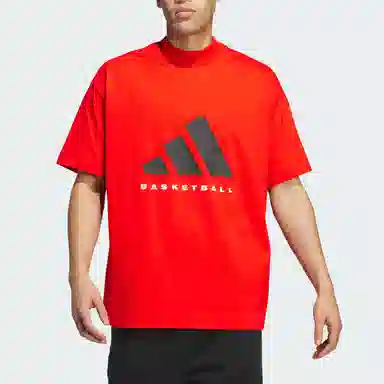 adidas Basketball FW24 Red Tee