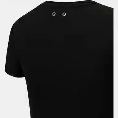 TEAM WANG Letter Print Crew Neck Tee