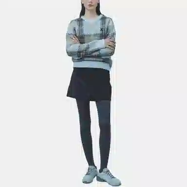 RestRecreation FW25 CORDUROY UNBALANCE SKIRT