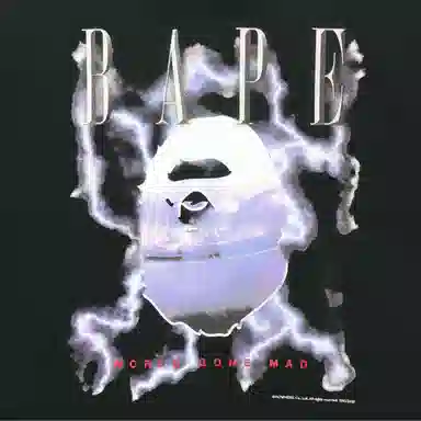 A BATHING APE BAPE LIGHTNING TEE