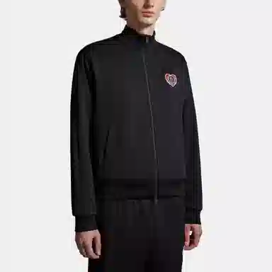 Moncler Moncoeur Motif Zip-Up Sweatshirt