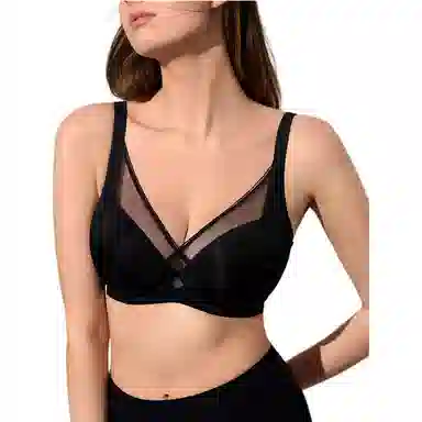 曼妮芬 舒适软钢圈包容轻薄大杯大胸显小文胸 女款