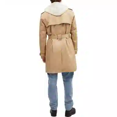 COACH Double-Breasted Trench Coat