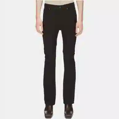 Rick Owens RO Mid-Rise Pocket Flared Pants Black