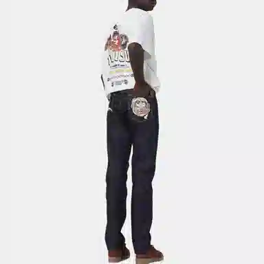 EVISU AW23 Denim Blue