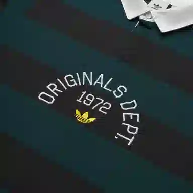 adidas originals SS25 DEPT. STRIPED Polo
