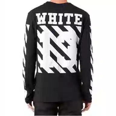 OFF-WHITE Long Sleeve Logo Tee