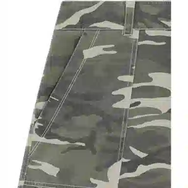 WE11DONE SS24 Camo Cargo Shorts