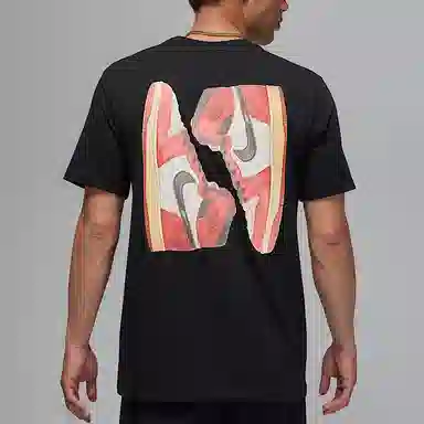 Jordan FltAJ1 MJ ESS VTG SS CREW T