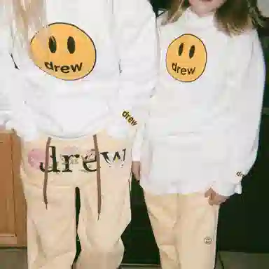 Drew House FW21 Kids Mascot Hoodie Mascot Logo