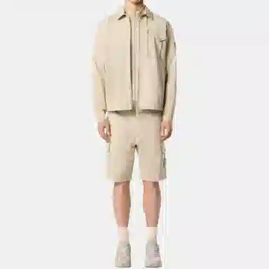 Stone Island Zip Jacket Khaki