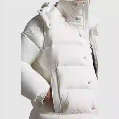 Moncler Vezere Short Down Jacket Logo