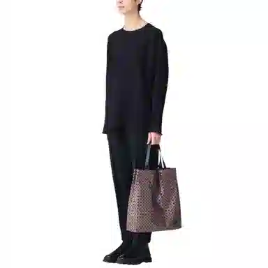 ISSEY MIYAKE CART SKuro METALLIC 8 Tote