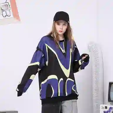 TVX Geometric Print Pullover