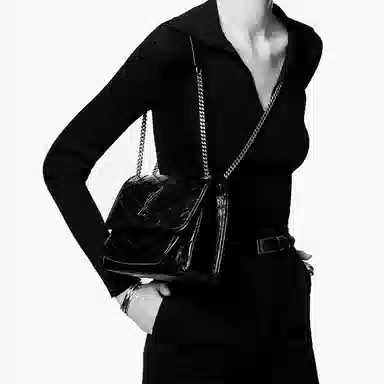 Saint Laurent Niki Baby Black