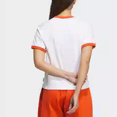 adidas Verbiage Tee White Old Red