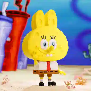 POP MART LABUBU SpongeBob