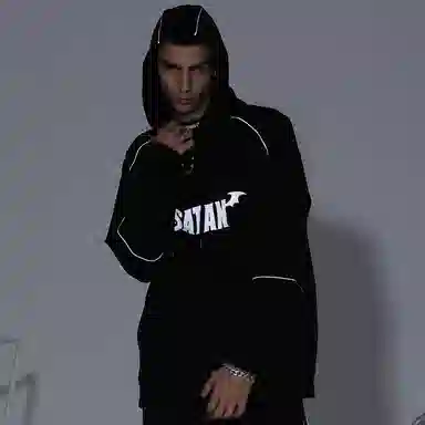 BTK Reflective Demon Monster Hoodie