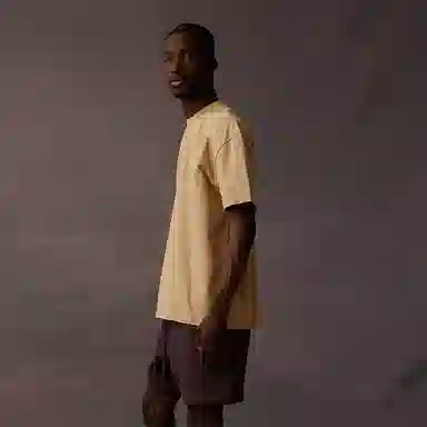 Fear of God Essentials SS Tee Sand LogoT