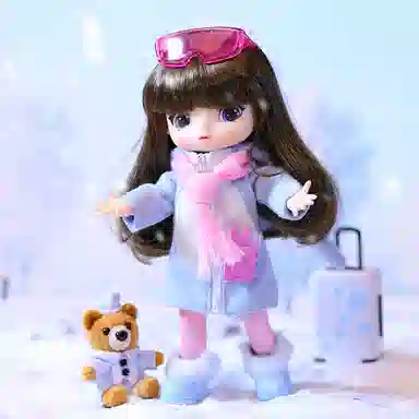 POP MART IP viya doll 21cm BJD