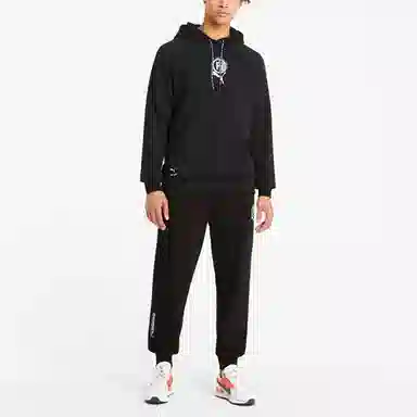 Puma Intl Graphic Hoodie Black