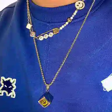 ASTAR HADES Lucky Smile Dice Necklace