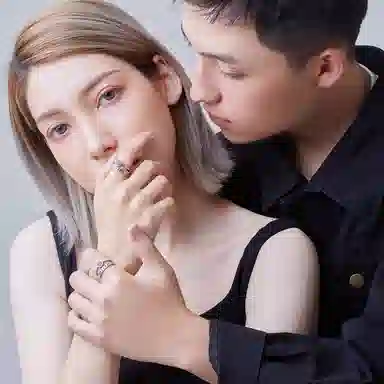 L’Estate Felice LF Black Eye Ring S925 Silver