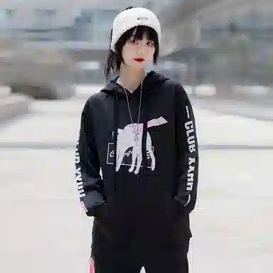 Clubxxhh Hoodie Black