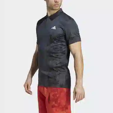 adidas Tennis Paris Heat.Rdy Freelift Polo Shirt Carbon Black