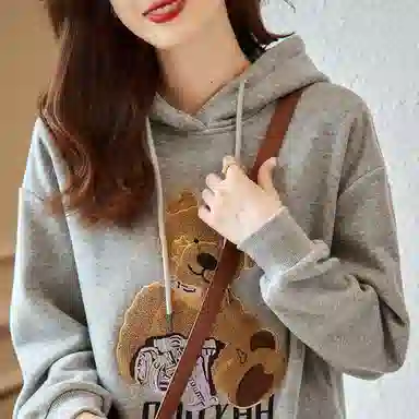 【dme】 字母休闲长袖卫衣 女款