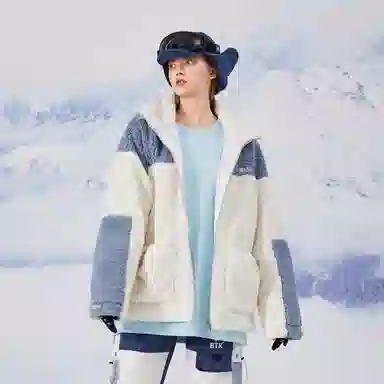 BTK Monster Embroidered Fleece Jacket