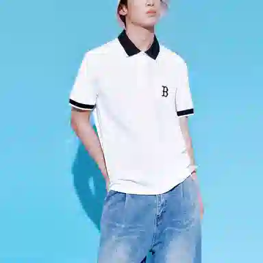 MLB SS23 Polo White
