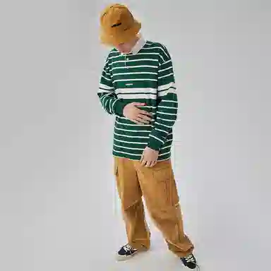 Vision Street Wear Retro Striped Polo