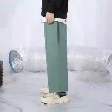 bt Loose Straight Wide Leg Pants