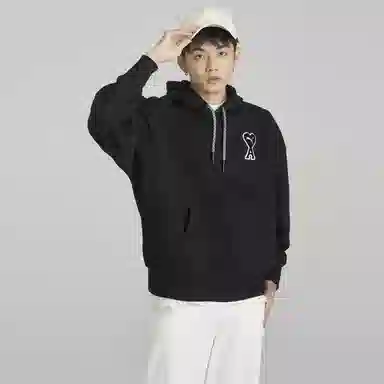 PUMA x AMI Hoodie Black