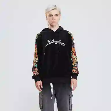 ED HARDY x Junji Ito Tomie Velvet Hoodie