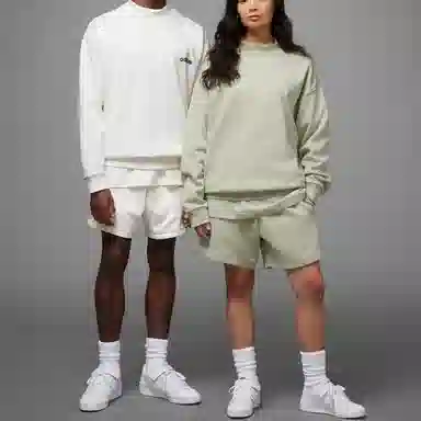 adidas originals Adidas Basketball Chapter 1 Sweat Crew Halo Green