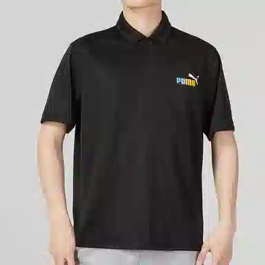 PUMA Polo Shirt Black