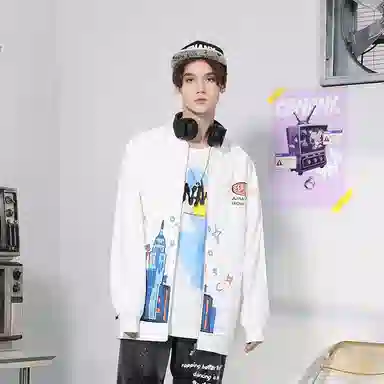 GENANX Dream Castle Jacket White